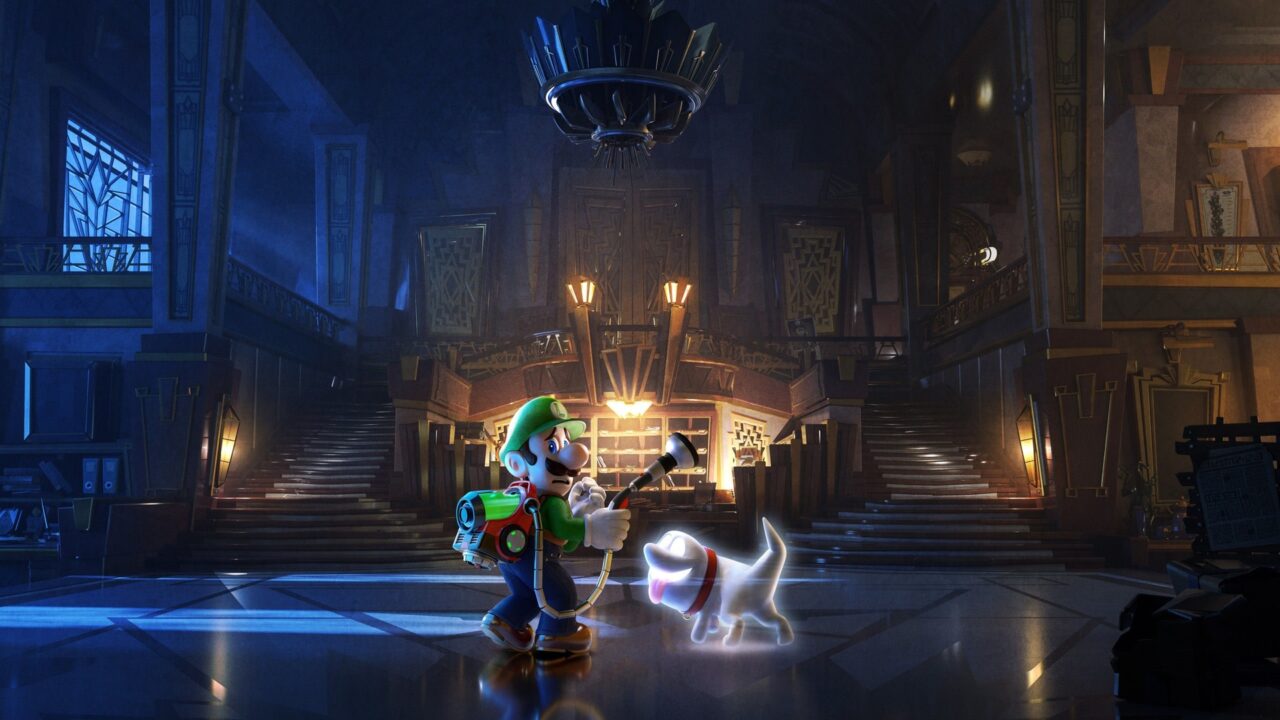 Trudna droga Luigiego, Luigi’s Mansion